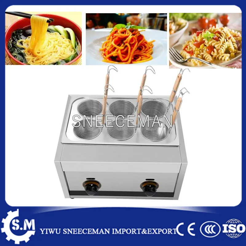 noodle stove with six baskets Hot sale electric pasta cooker