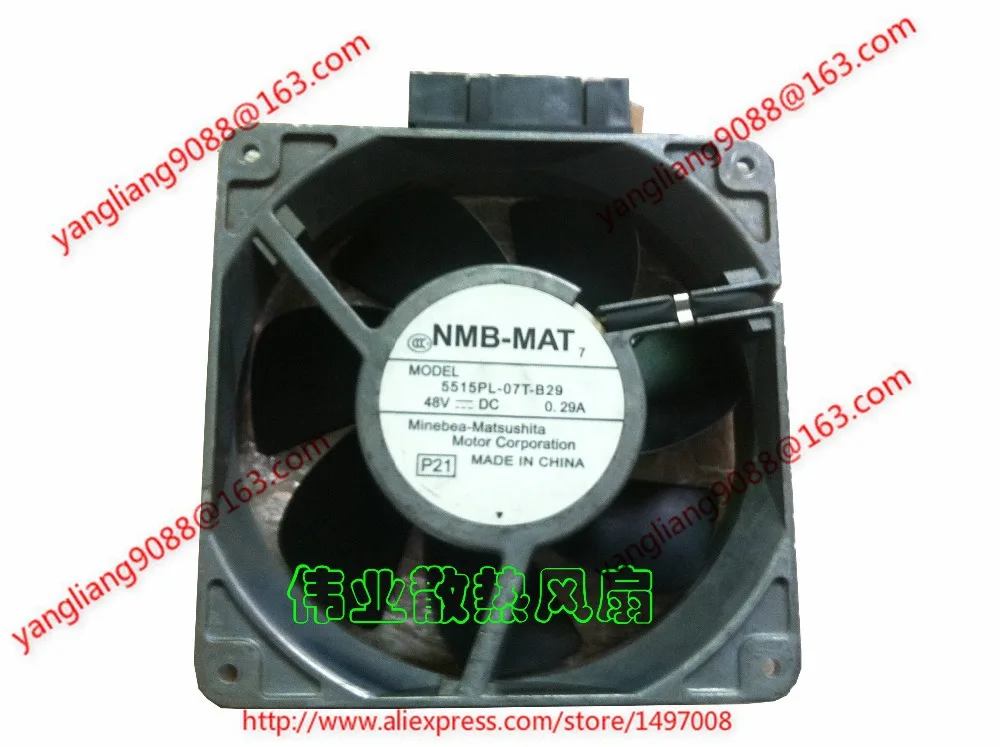 NMB-MAT 5515PL-07T-B29 P21 DC 48V 0.29A 140x140x38mm Server Cooling Fan