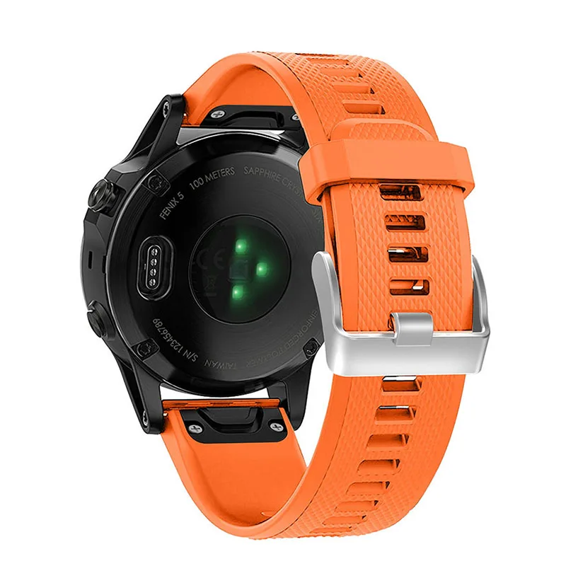 BEHUA 22mm Watchband Strap for Garmin Fenix 5 6 Pro Forerunner 935 945 Smart Watch Quick Release Silicone Easy fit Wrist Band