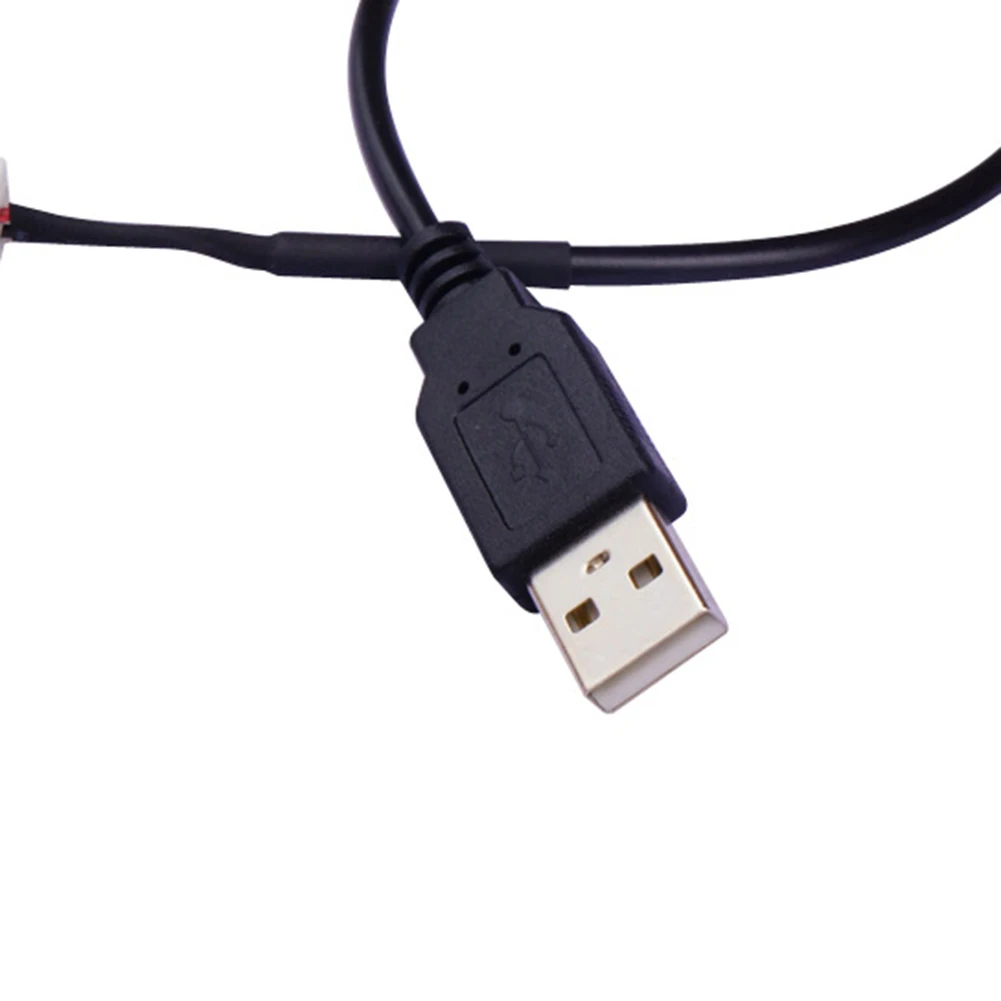 USB A Male to 2 Pin Case Fan Adapter Connector Cable for PC Desktop Computer