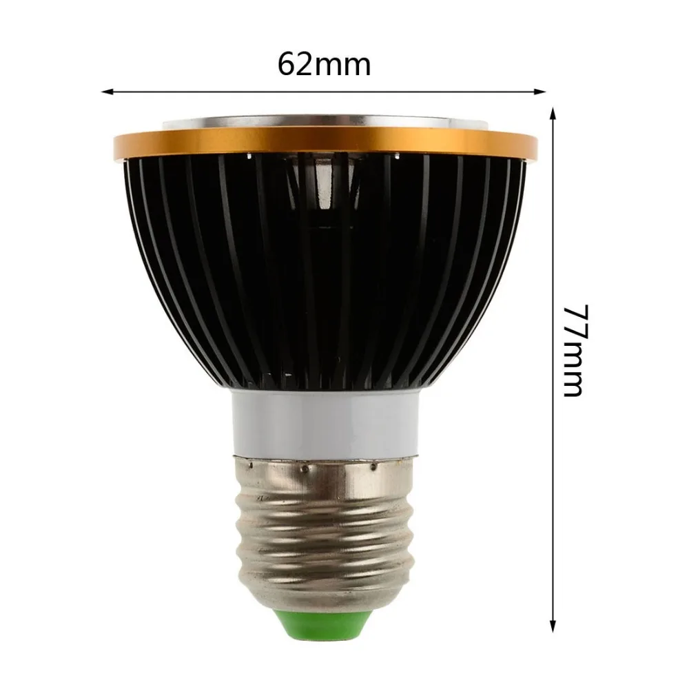 LED spot spotlight PAR20 Factory Sale Bulbs E27 GU10 GU5.3 3x3w 4x3w 5x3w Warm/Cold/PURE White Dimmable LED P20 Spotlights Lamps