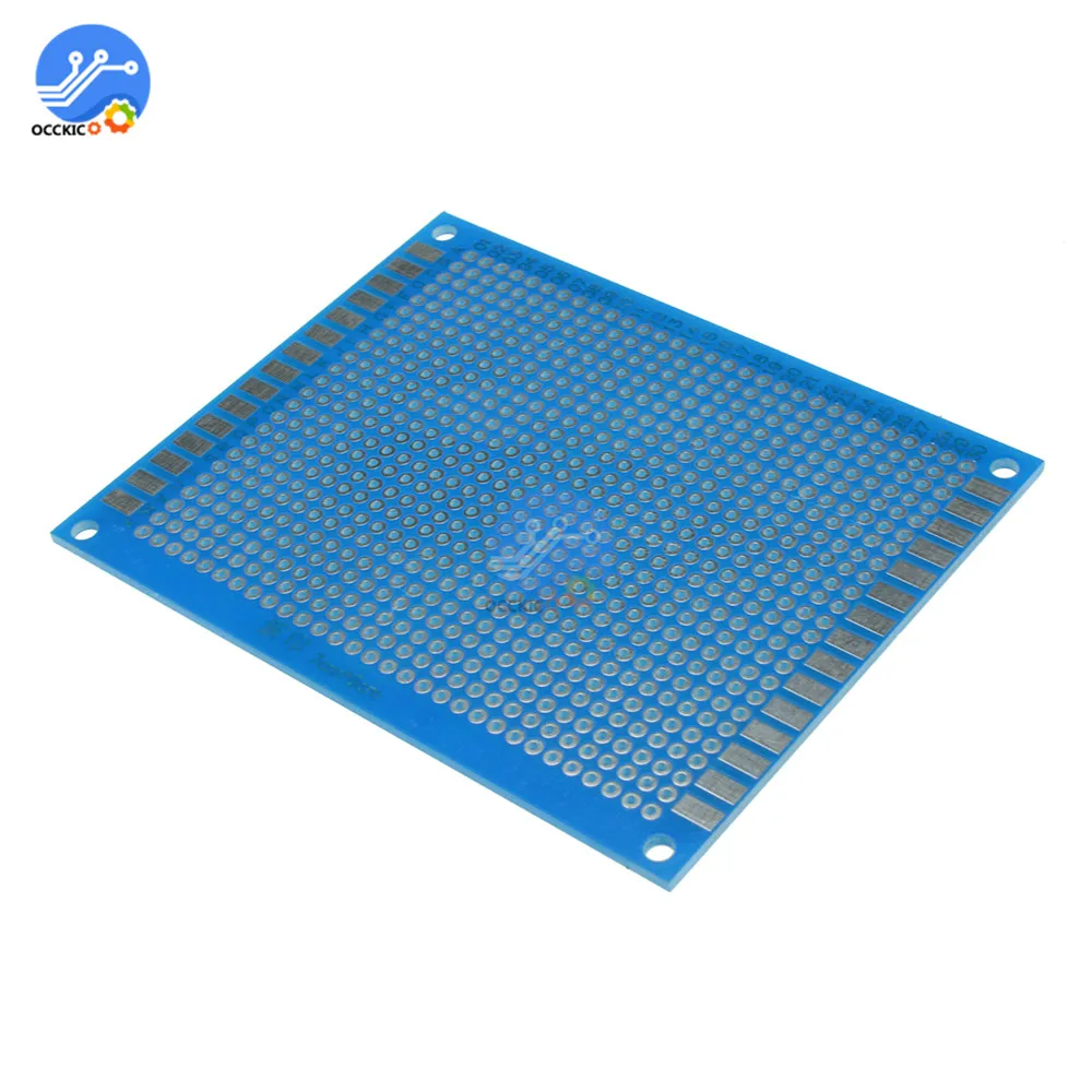 1pcs 7x9 cm one Side Prototype PCB Tinned Universal Printed Circuit Module Prototype Board Stripboard For Arduino
