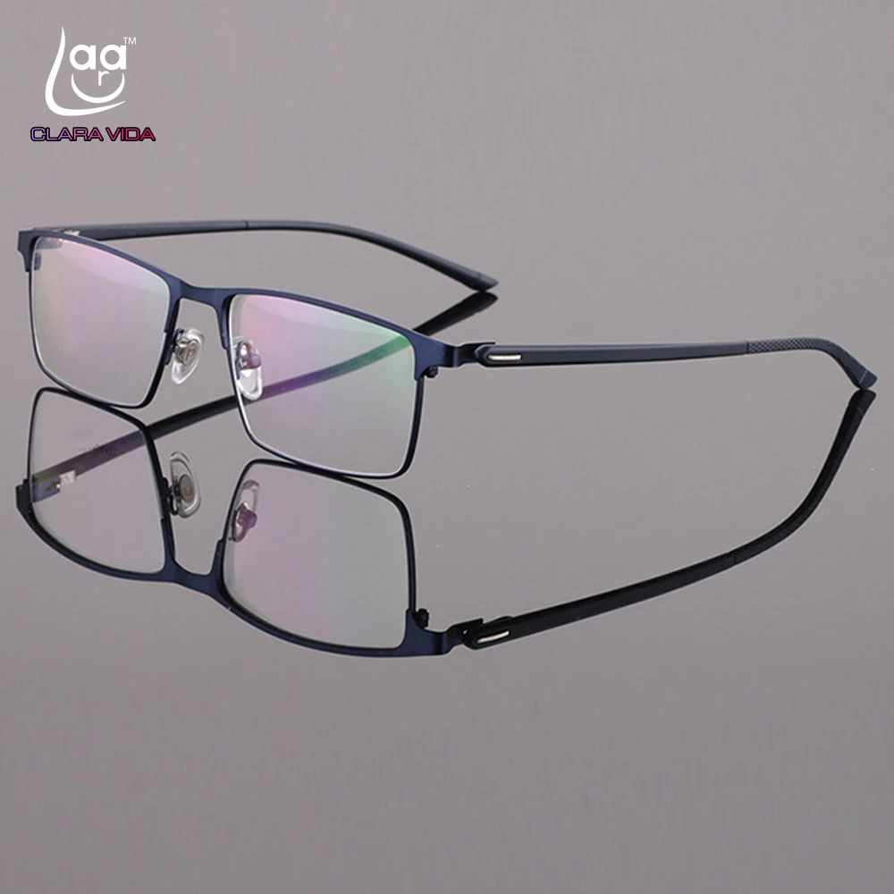 2019 New Men Leesbril Clara Vida = Progressive Multifocal Reading Glasses Full-rim Frame See Near And Far Top 0 Add +0.75to +4