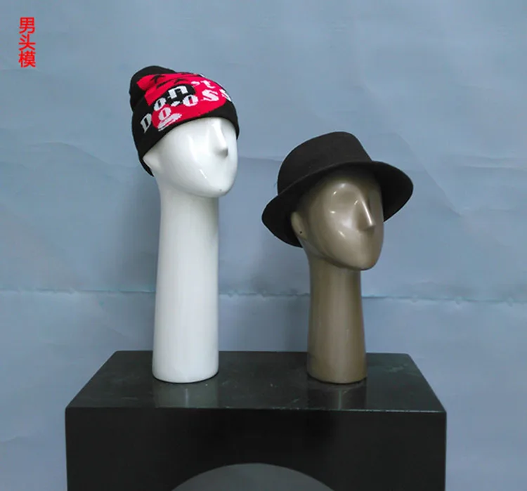 

New Arrival Men Fiberglass Head Mannequin Head Model Made In China Best Sell