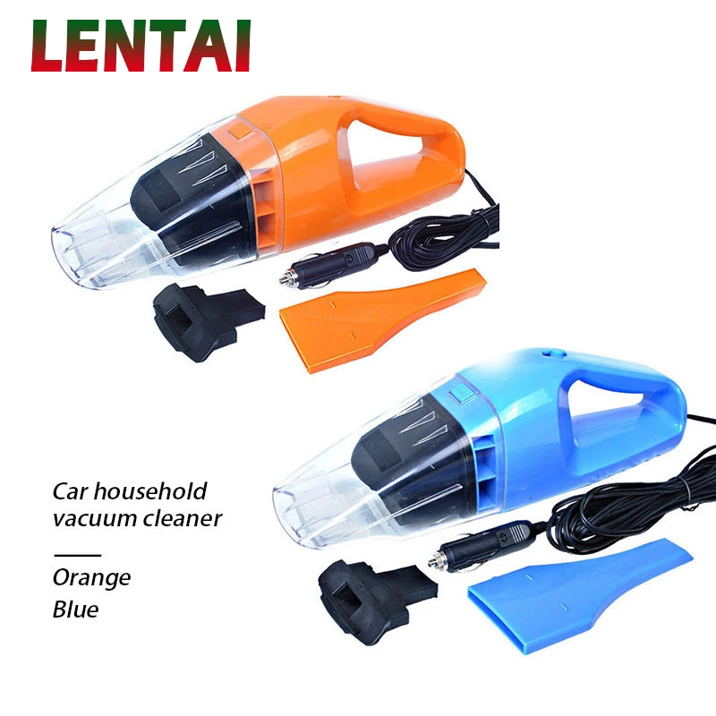 LENTAI 1PC Car Handheld Vacuum Cleaner Wet & Dry Dual For Mercedes W205 W203 W211 Volvo XC90 S60 XC60 S80 V40 Alfa Romeo 159 156