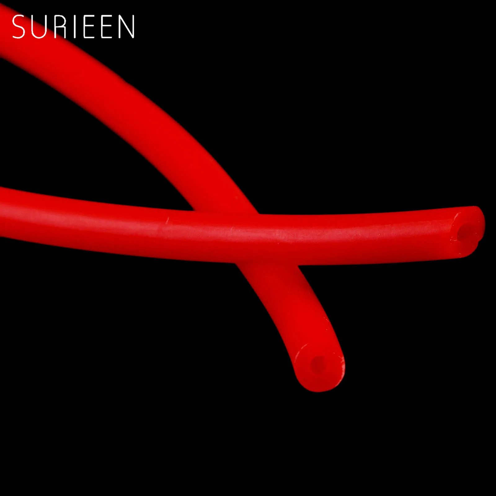 SURIEEN Hunting 1M 1.7x4.5mm Natural Latex Slingshot Rubber Tube Catapult Sling Shot Rubber Band Strong Elastic Bungee Tube 1745