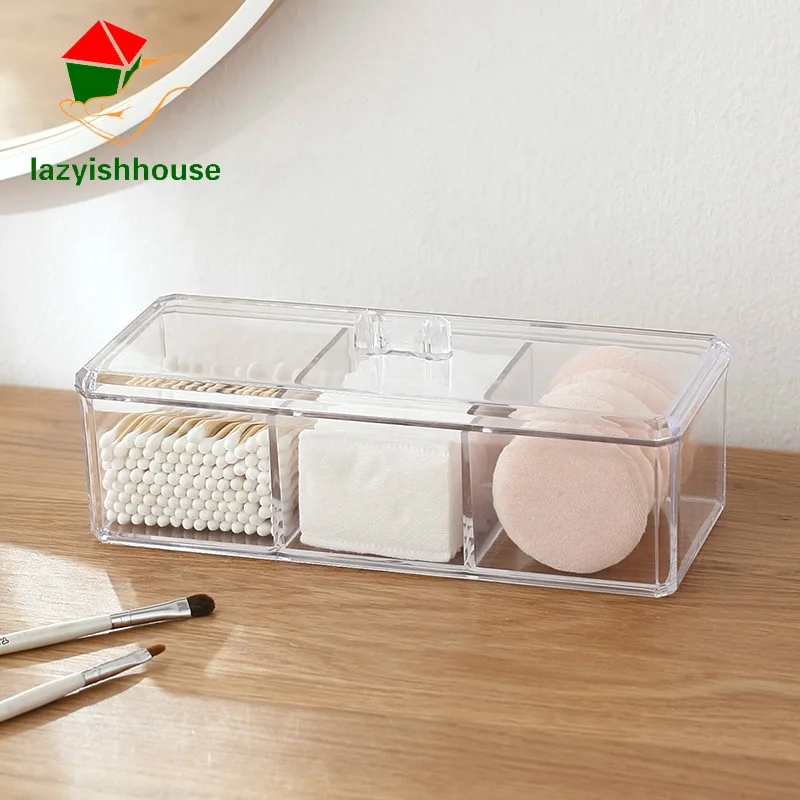 Storage Box Makeup Cotton Pad Cosmetic Organizer Jewelry Case Storage Box Holder Butterfly Cotton Pad Organizer Storage Box64606