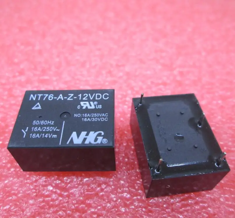 

ГОРЯЧАЯ НОВОЕ реле NT76-A-Z-12VDC NT76AZ12VDC NT76AZ NT76-A-Z 12VDC 12V 16A DC12V DIP4