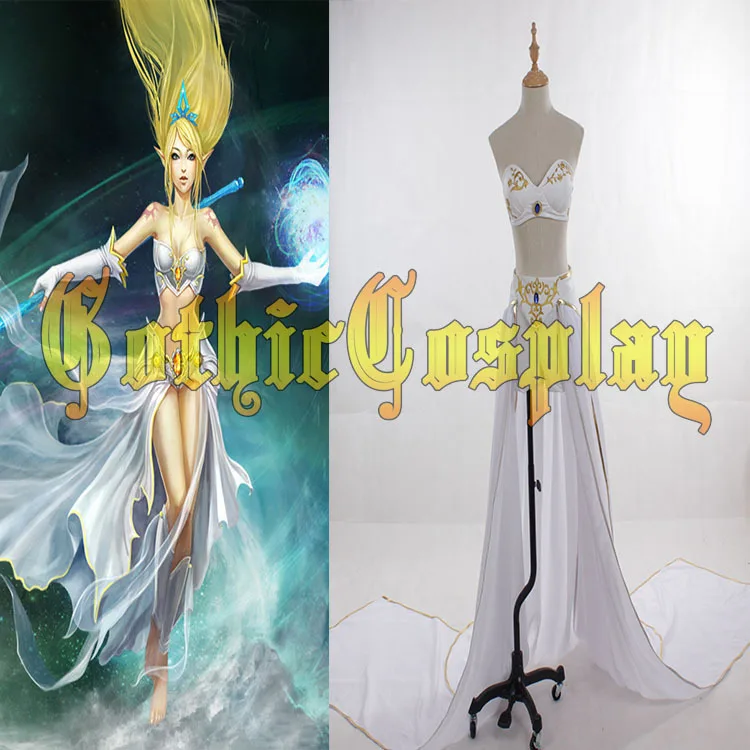 

Janna Cosplay LOL Cosplay Dress Halloween Carnival Game Cosplay Costume