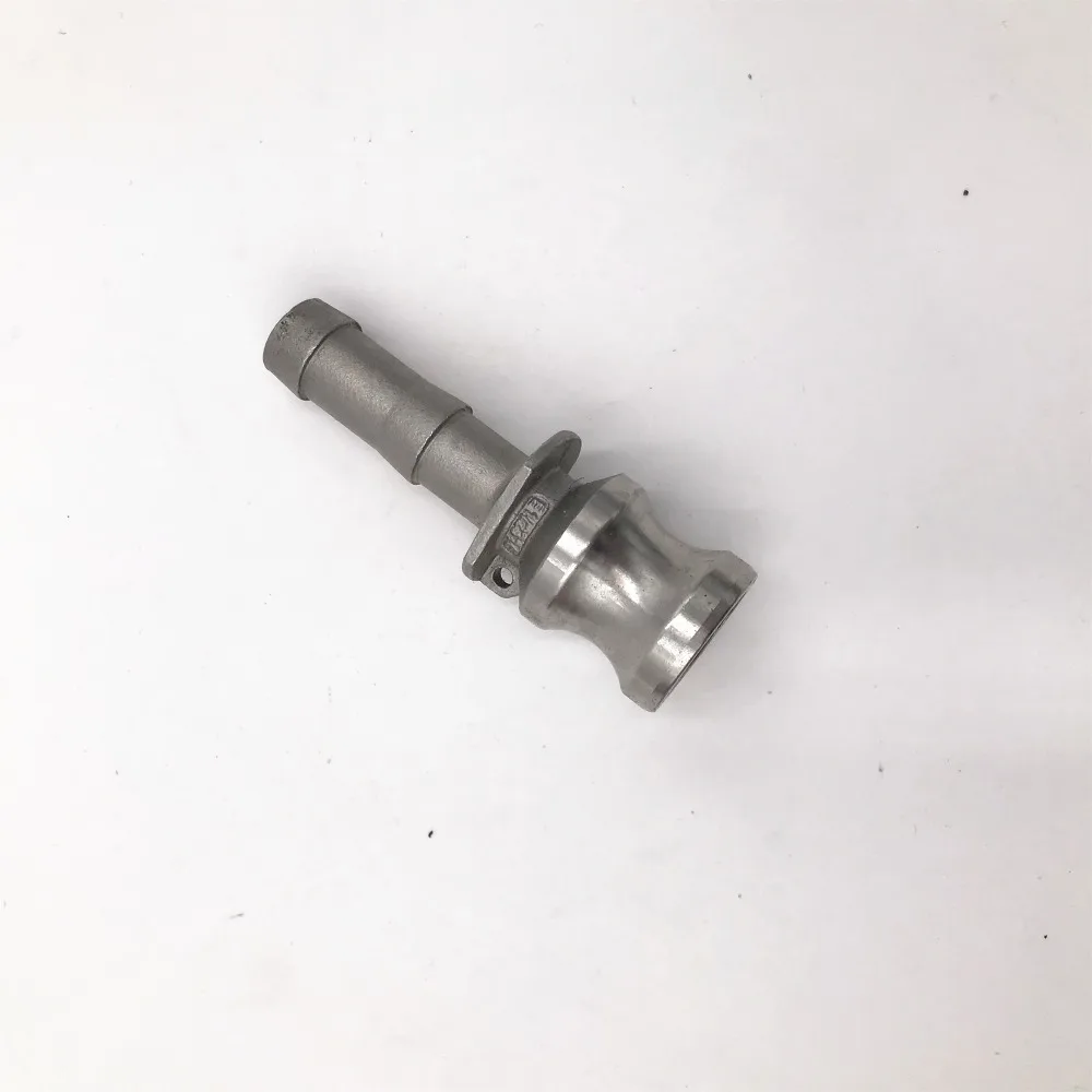 Camlock QD - 1/2 Type E, Stainless Steel 316, Homebrew Fitting, 1/2