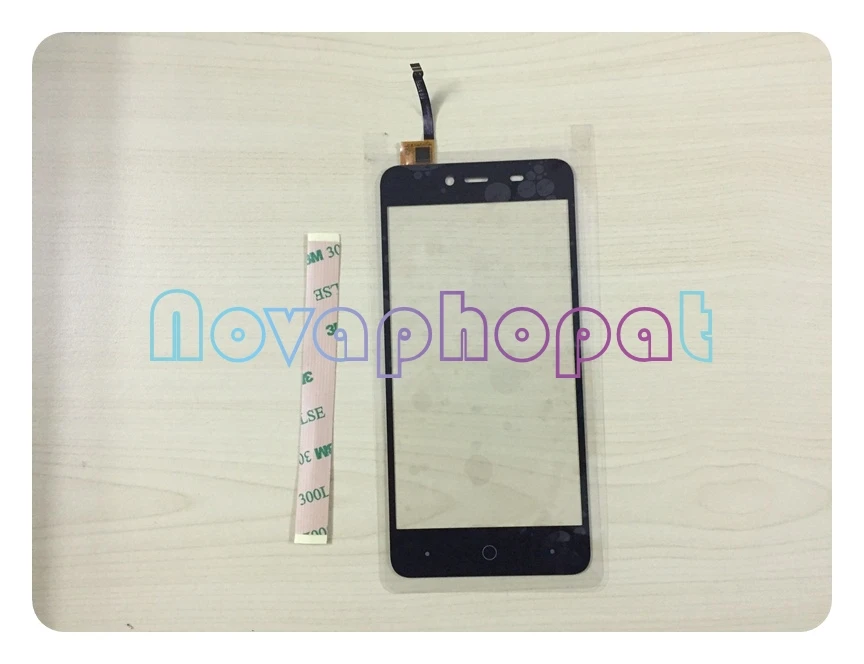 

Novaphopat Black Digitizer Screen For For Highscreen Easy Power Touch Screen Panel Digitizer Glass Sensor Replacement + tracking