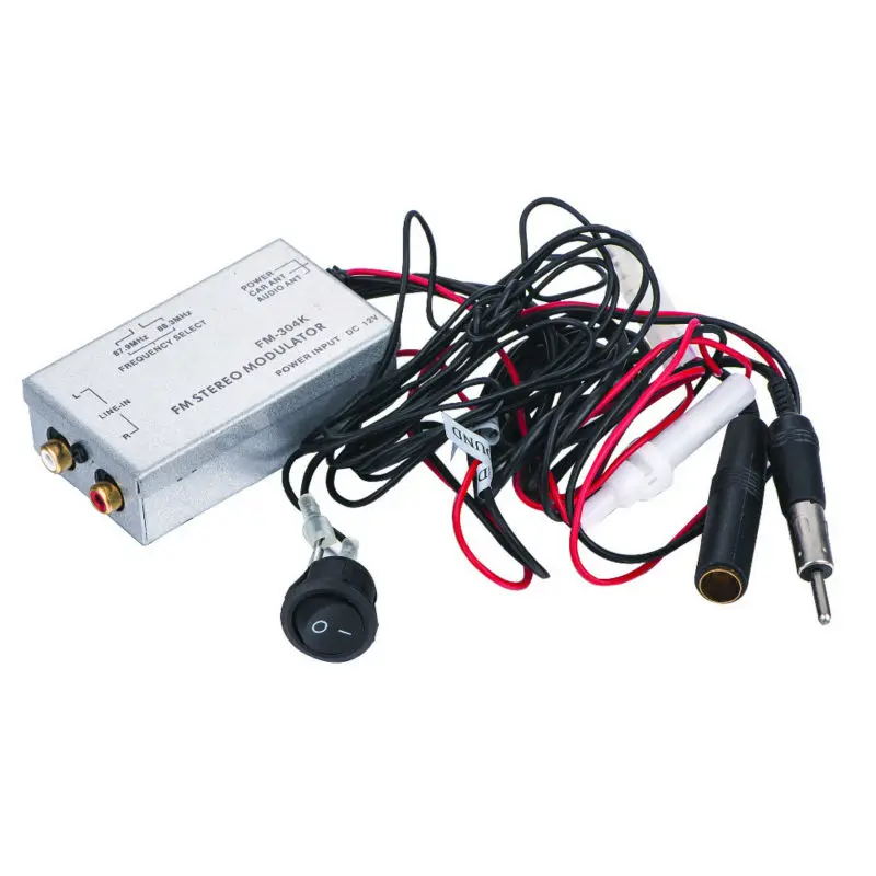 Car Factory Radio Stereo Auxillary AUX RCA Audio Input Adapter