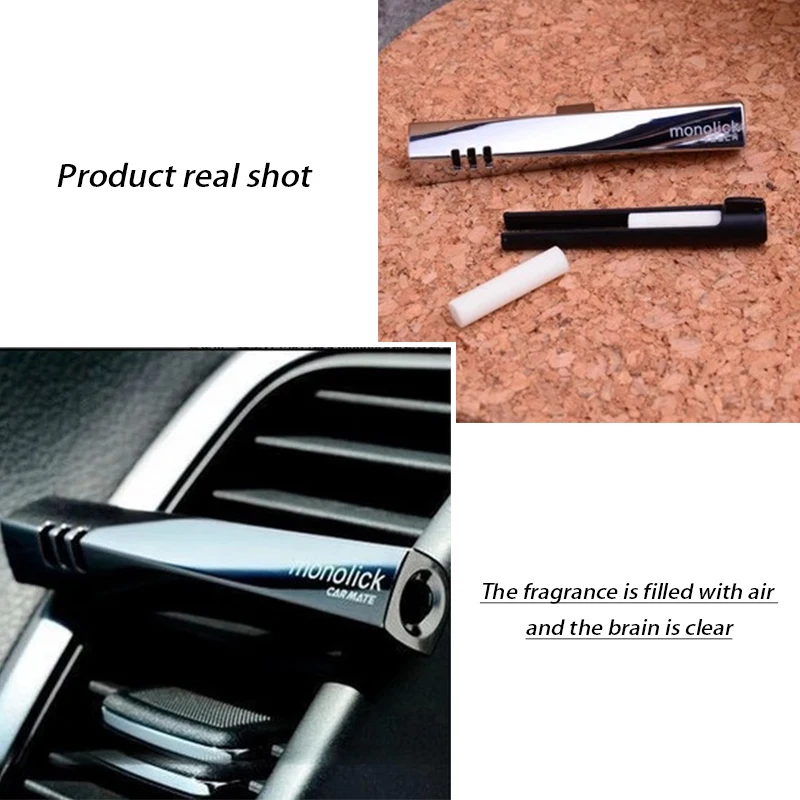 Car air freshener Auto outlet solid perfume for Abarth Fiat 500 BMW E60 E36 E34 Mercedes Benz W204 Volvo XC90 V70 Accessories