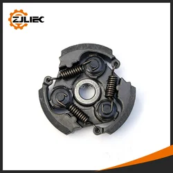 CG411 clutch fit for 1E40F-6 grass trimmer 411 NB411 brush cutter 47cc 49cc Mini ATV dirt pocket bike CDI clutch shoe pad assy