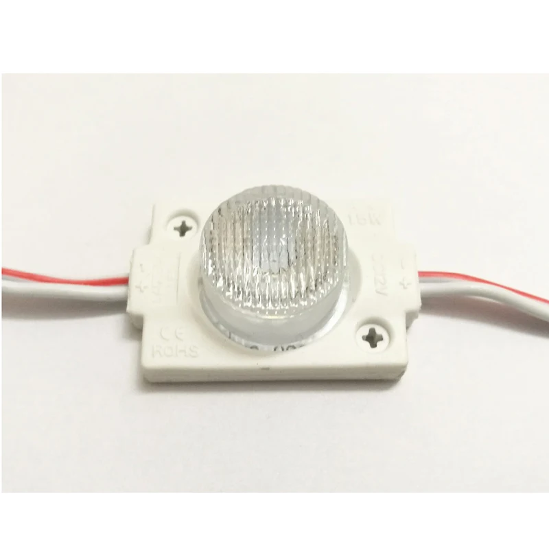 

100pcs/lot DC12V 1.5W 200LM Diffuse Injection Module 12V Waterproof Modules 20PCS Per String Warm White