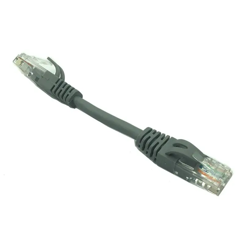 Rede ethernet de utp cat, cabo macho para macho rj45, cabo de lan, com numero de rastreamento 10cm, 0.1m