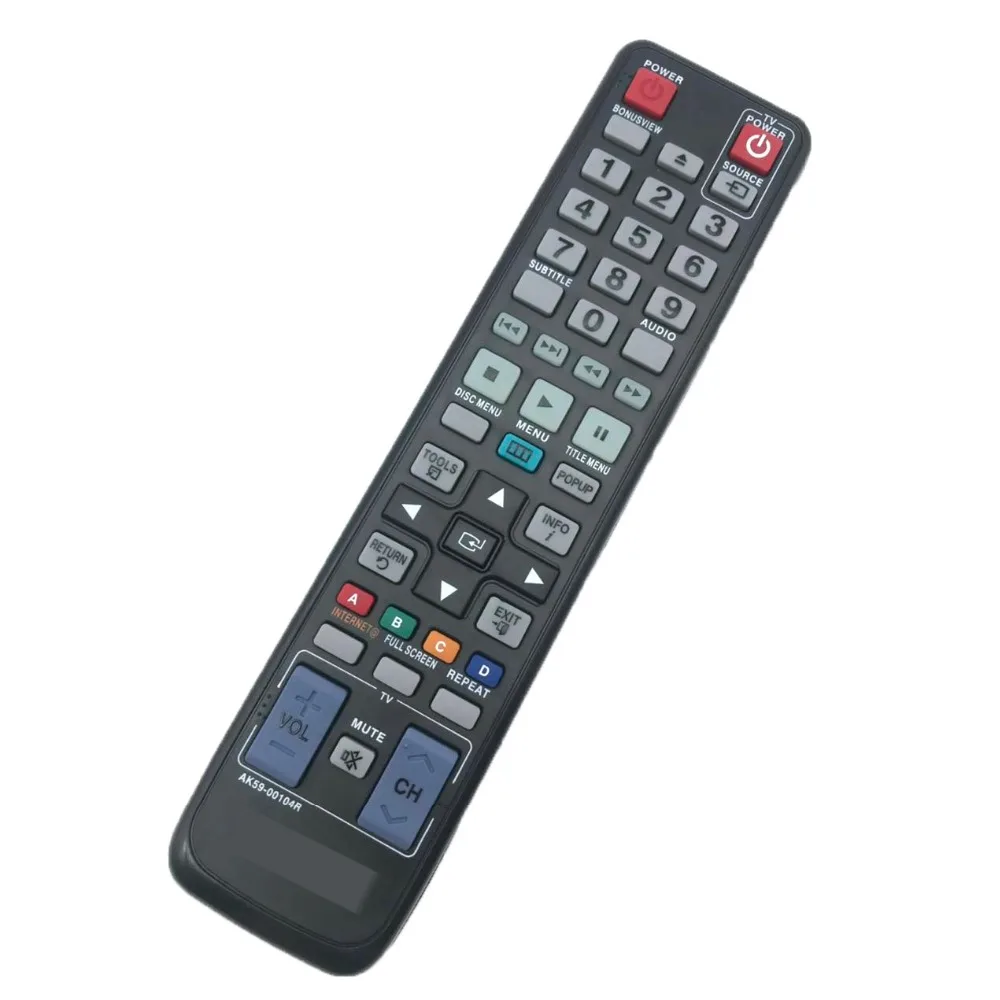 New AK59-00104R Remote Control for SAMSUNG BD-D5700 BD-D6100C BD-D6500 HT-D4500 BD-D5500 BD-D5300 BD-C5300