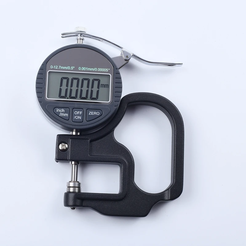 0.001mm Electronic Thickness Gauge 10mm Digital Micrometer Thickness Meter Micrometer Width Measuring Instruments Data Output