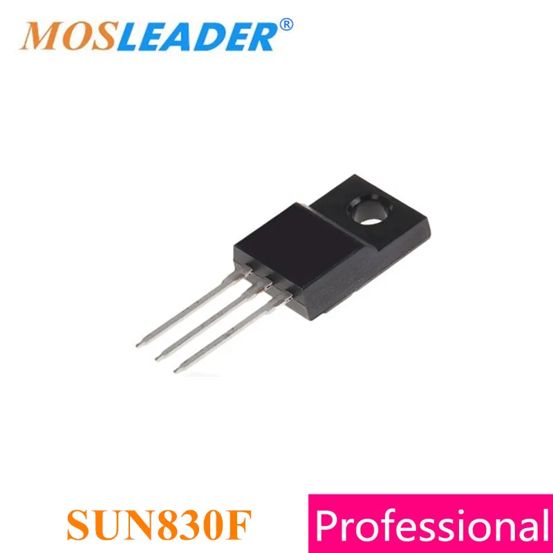 

Mosleader TO220F SUN830F 50 шт. 500 в N-Channel SUN830 высококачественные Mosfets