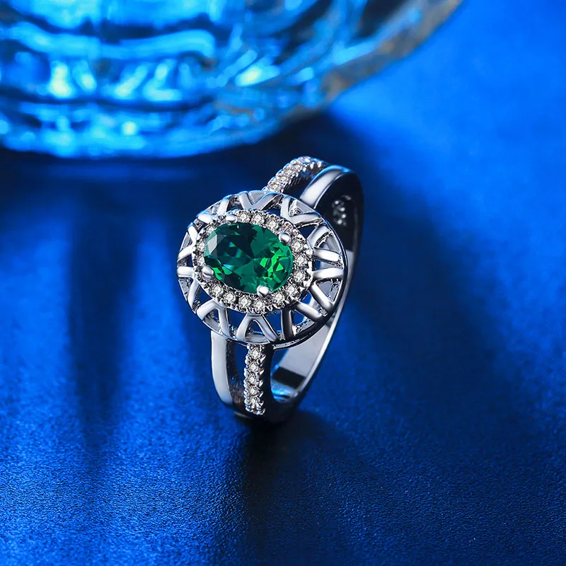Green Women Rings O…