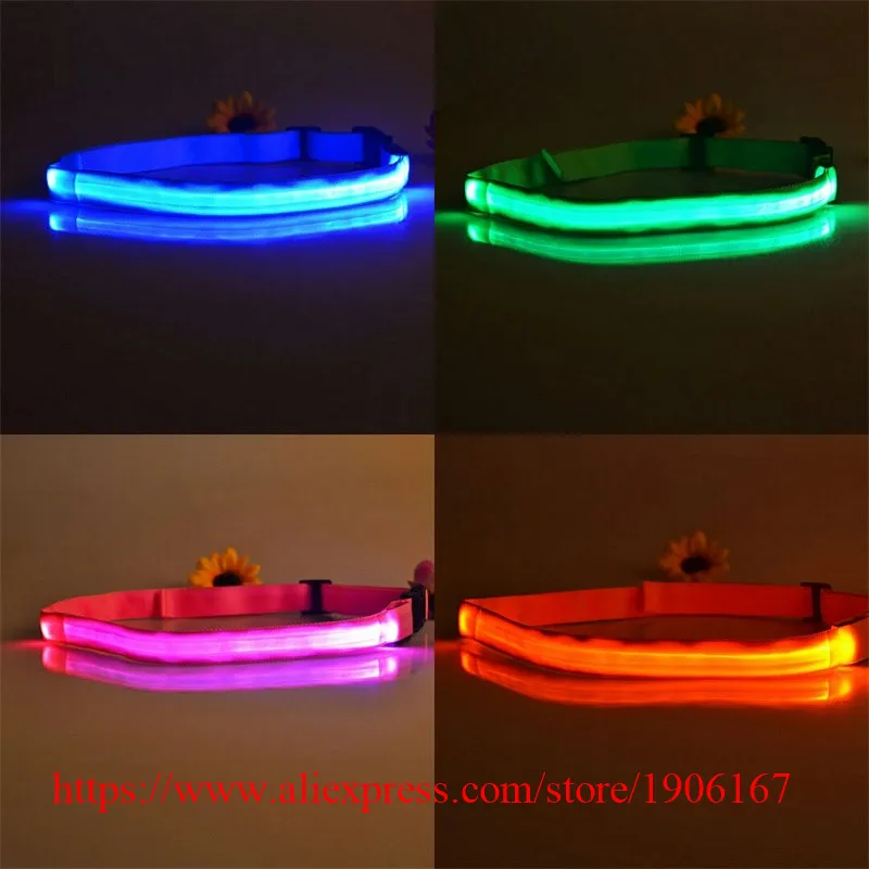 New Design Led Colorful Belt Stage Wear Event Party Supplies Led Party Belt Led Bicycle Jogger Runway Girdle Gift