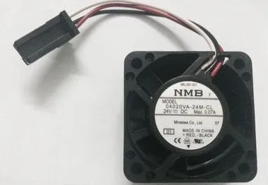 

NEW NMB-MAT Minebea 04020VA-24M-CL 24V 0.07A 4CM cooling fan