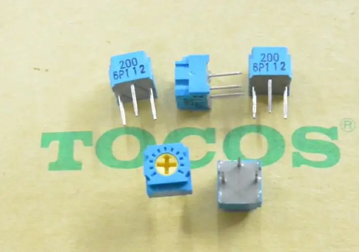 Original Japanese TOCOS precision trimming potentiometers GF063P1 resistance B200 Europe