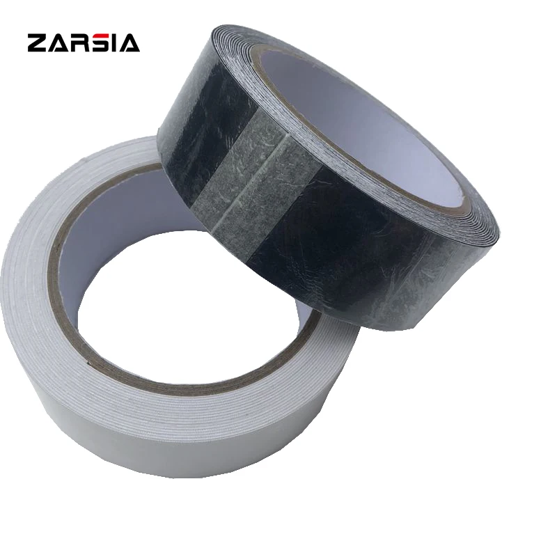 1 סליל ZARSIA טניס מחבט ייעודי מחבט מגן מחבט ראש כדי להפחית השפעה וחיכוך מדבקת 3.5cm רוחב 5M אורך