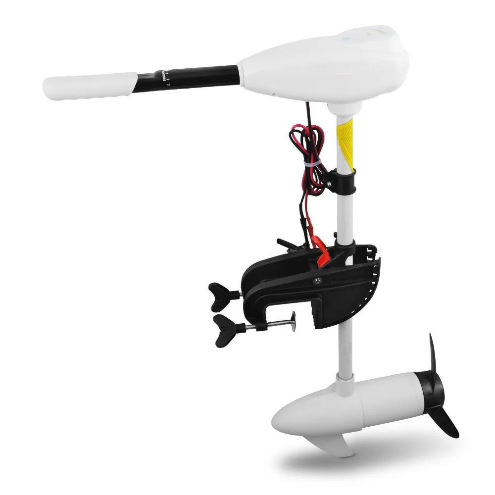 MARINE 40LBS ELECTRIC OUTBOARD TROLLING MOTOR WHITE For Salt Water