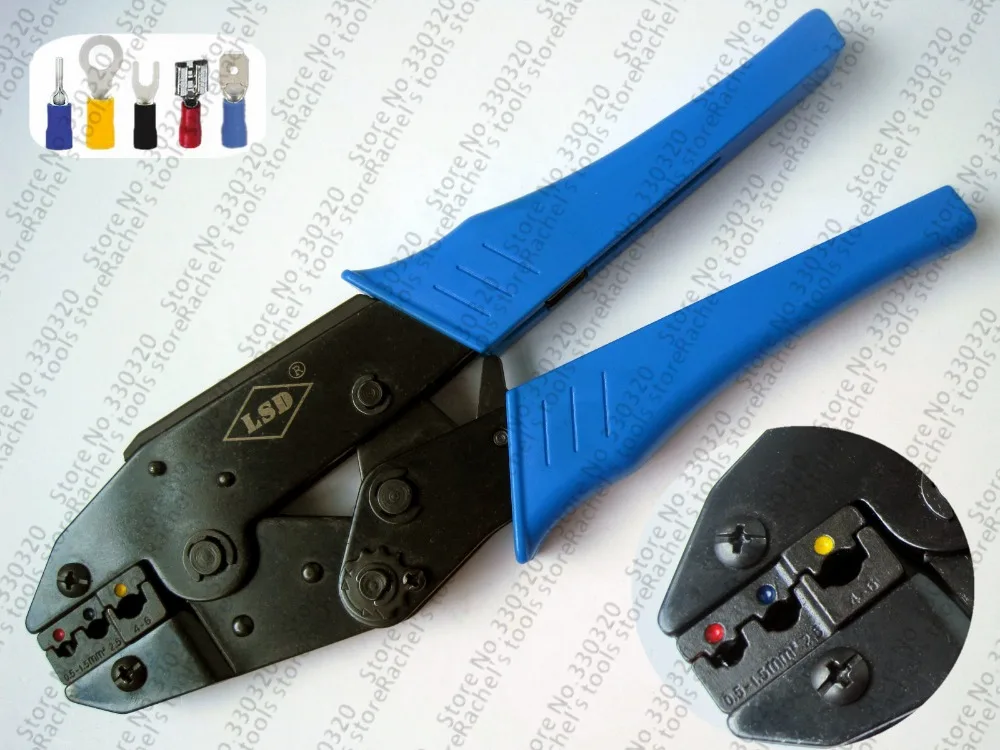 اسئلة محطة العقص أداة/ذو طيات ل تجعيد معزول محطة و موصل 0.5-6mm2 LS-30J