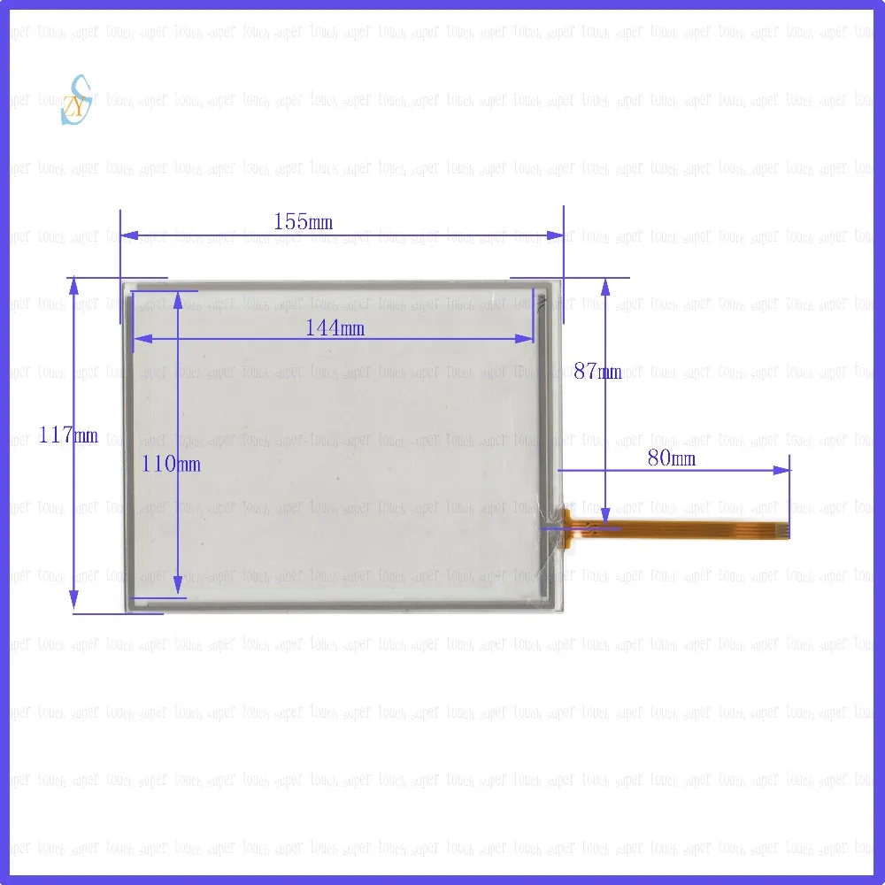 

ZhiYuSun use 155*117 NEW 6 inch 155mm*117mm 4 wire Universal LCD Touch Screen Panel Digitizer CAR GPS this is compatible