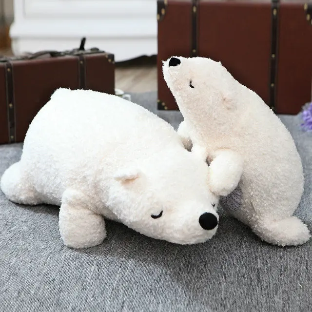 2017 New Super of soft Lovely Polar Bear Plush Toy Dolls ins Hot style Series White Bear Pillows Lovers girl Gift Quality