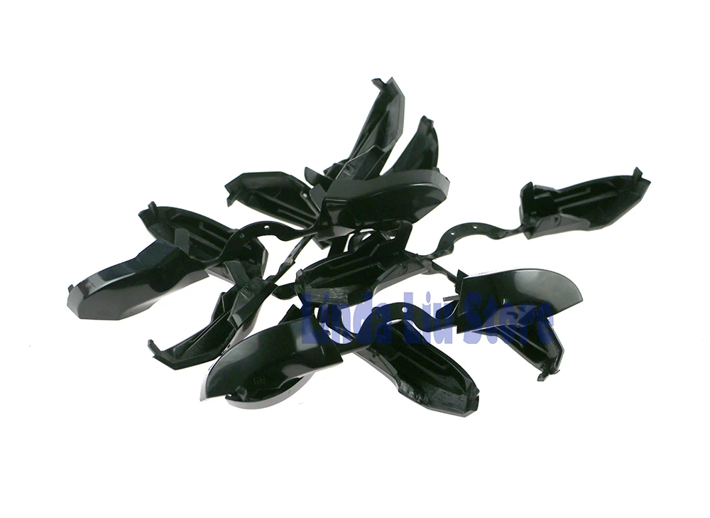 ChengChengDianWan สีดำ LB RB ตัวกันชนปุ่มทริกเกอร์สำหรับ Xbox One Elite Controller 3.5มม.