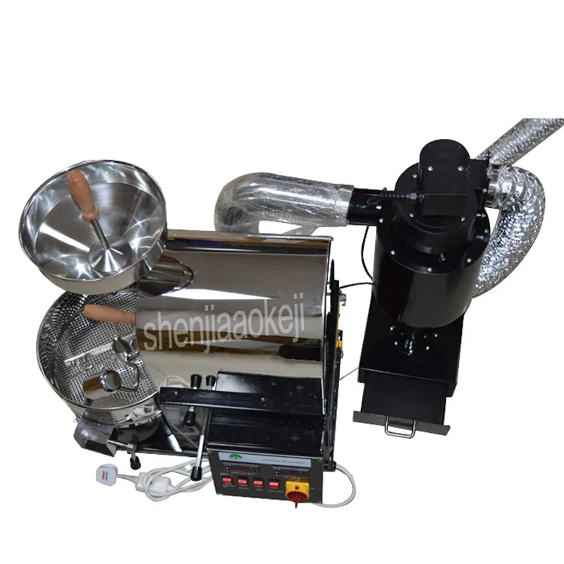 Commercial Coffee Roasting Machine Professional Coffee Roaster Machine Coffee bean Roasting Machine English version 1KG Capacity