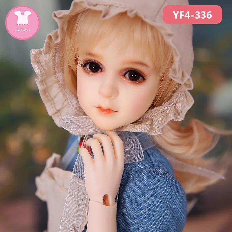 Doll BJD Clothes 1/4 Princess Vintage Dress Elegant For Dollshe Fashion Rosa Mini Toy YF4-336 Doll Accessories