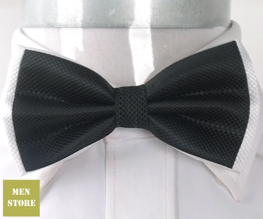 Grid Plaid Stripe Solid Color Men Bow tie Pre-tied Tuxedo Necktie Woven Groom Wedding Mariage Party BowTie Neckwear Sell Off