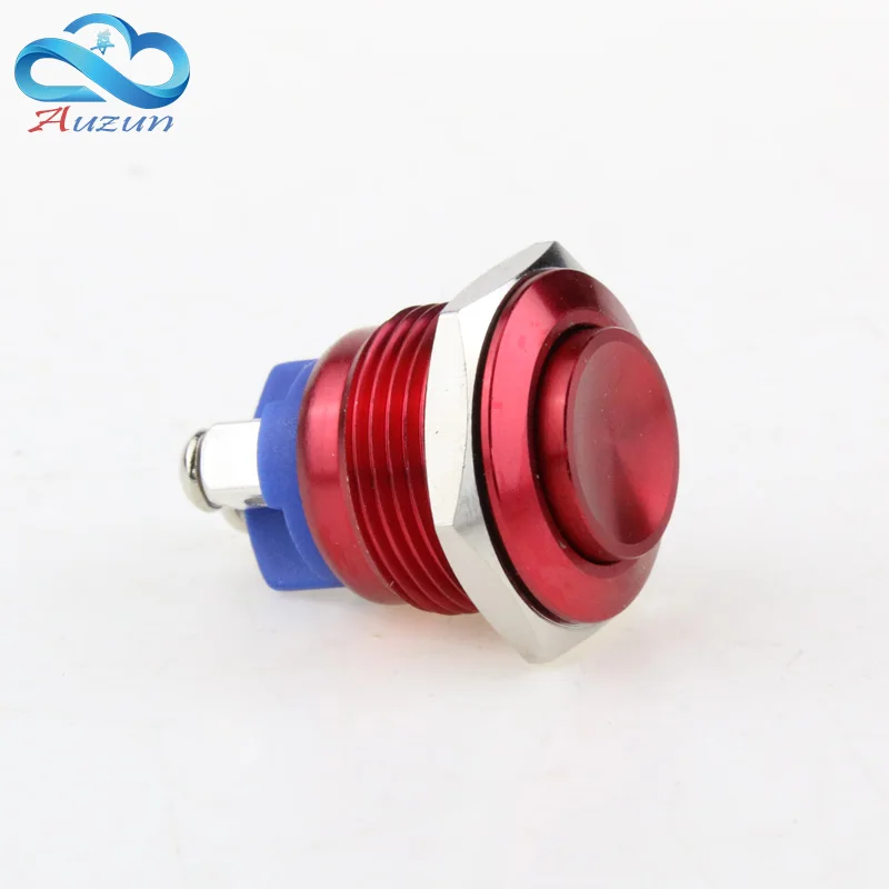 16 mm high  metal button switch reset button switch instantly alumina red green yellow blue black 3 a / 250 VDC