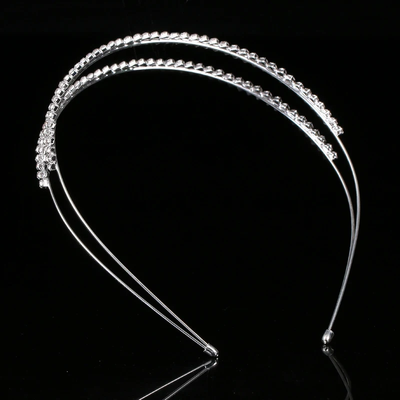 Luxury Crystal Princess Tiaras and Crown Bridal Headband For Girls Hairband Women Prom Hair Jewelry Wedding Accessories