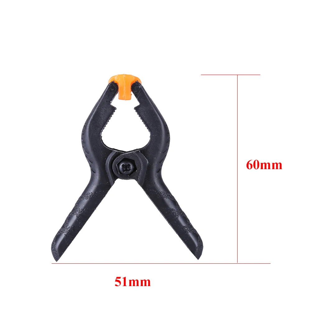 20pcs/lot 2inch Plastic Nylon Woodworking Clamps Jig Woodworking Tools Spring Clips Wood Tools Herramientas Gereedschap