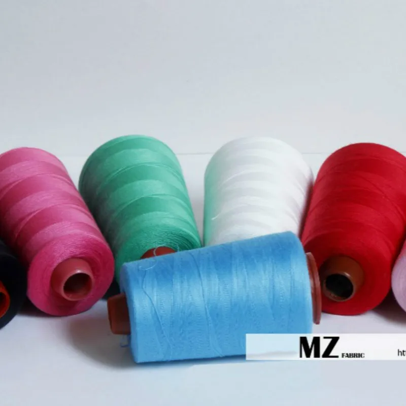 2000 yards High Speed Polyester Sewing Machine line Multi Colors Overlocking Polyester Sewing Maching Thread