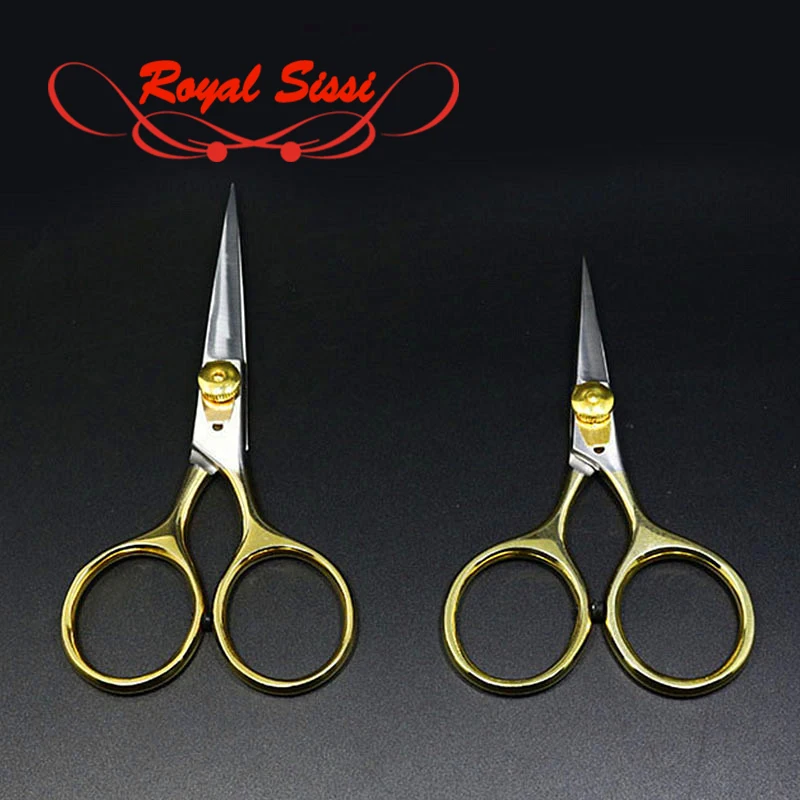 super sharp fly tying scissors adjustable tension 4''or 5''first class gold loop razor scissors smooth cutting fly tying tools