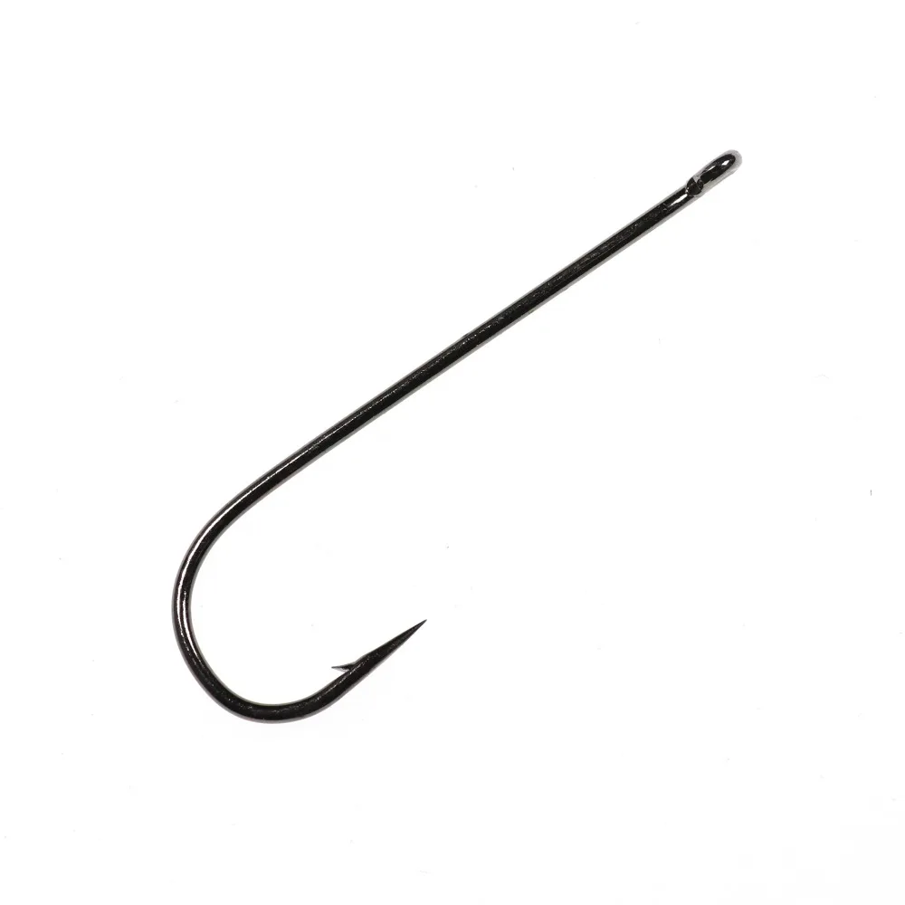 Bimoo 500PCS Barbed Fish Hook Baitholder Aberdeen Long Shank Fishing Hooks Fish Bait Holder Size10 9 6 4 3 2 1 2/0 3/0 wholesale