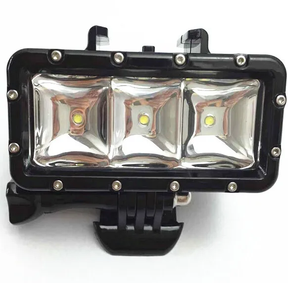 Andoer SL-101 Luce LED Subacquea 1800 LM 40m Con 3 Filtri – Per Action Cam GoPro, SJCAM E Fotocamere DSLR Canon Nikon Sony - 4