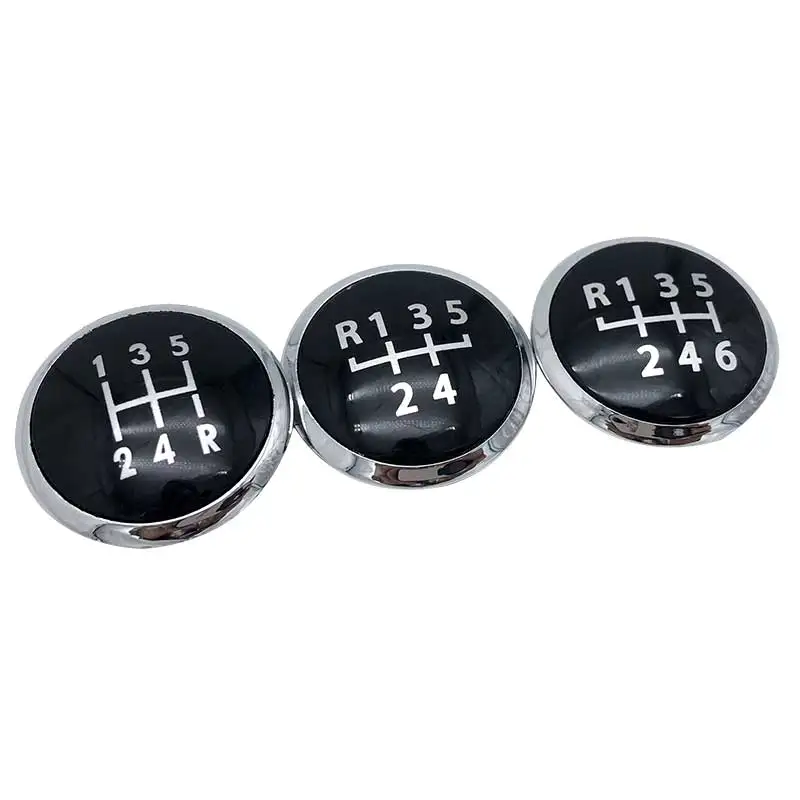 Car Styling 5/6 Speed For Volkswagen VW Transport T5 T5.1 Gp 2003-2011 Gear Shift Knob Stick Cover Cap Emblem Badge Accessories