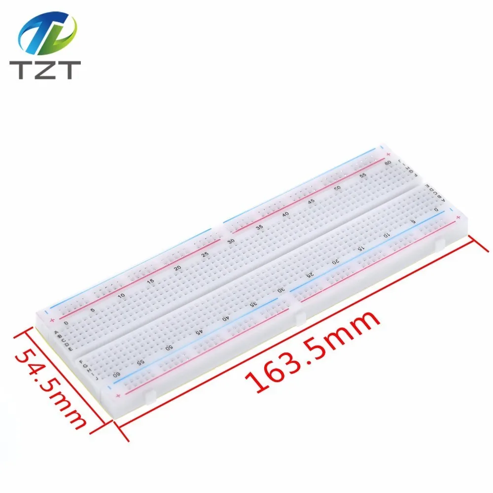 Breadboard 830 punkt Solderless PCB deska do chleba MB-102 MB102 Test opracowanie DIY dla arduino