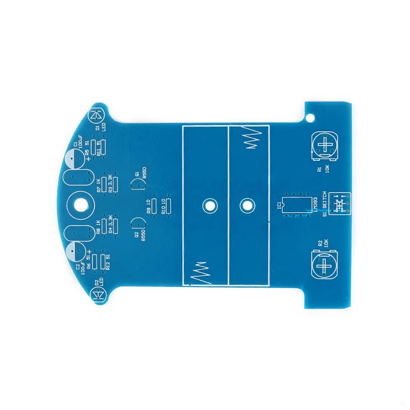 D2-1 DIY Kit Intelligent Tracking Line Smart Car Kit TT Motor Electronic DIY Kit Smart Patrol Automobile Parts DIY Electronic