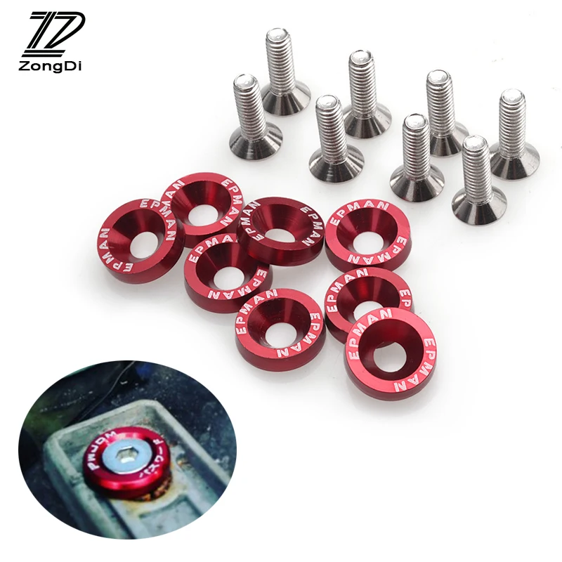 ZD 10X Xe Đổi Vít Gioăng 6 Màu Cho Xe Suzuki Swift Volkswagen Passat B5 B6 Tiguan Jetta MK6 Skoda Octavia a7 A5