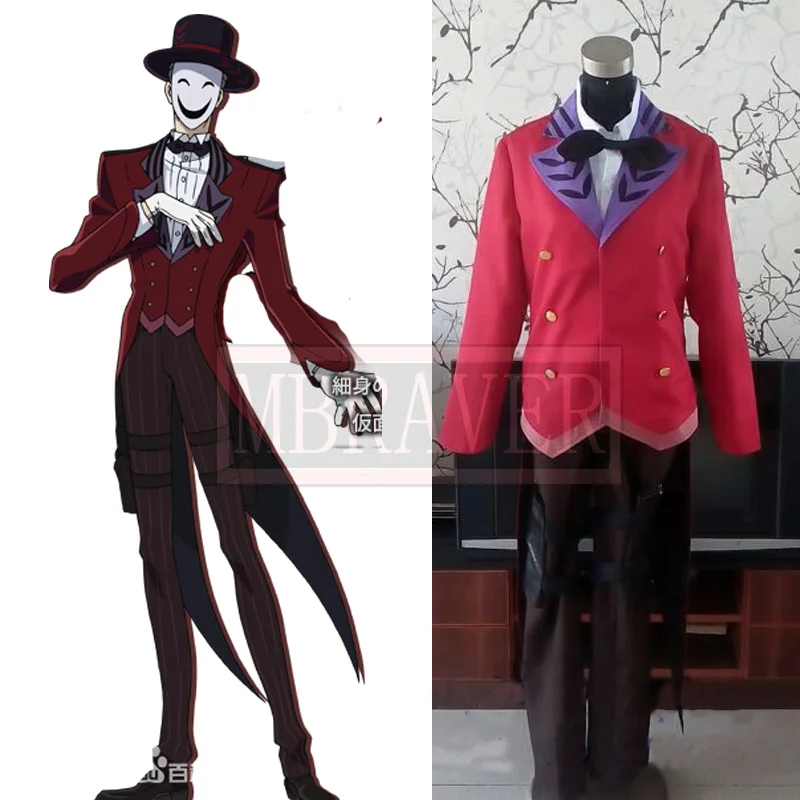 

Black Bullet Kohina Hiruko Kagetane Cosplay Costume Uniform Shirt+Coat+Pants+Hat Custom-made