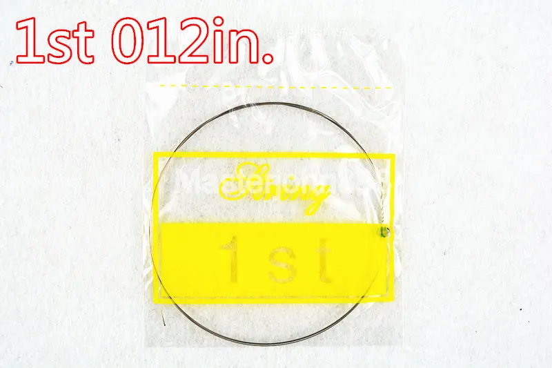 10pcs 150XL/.012 Acoustic Guitar Strings Single Strings 1st-6th 012-016 in. Wholesales Free shipping