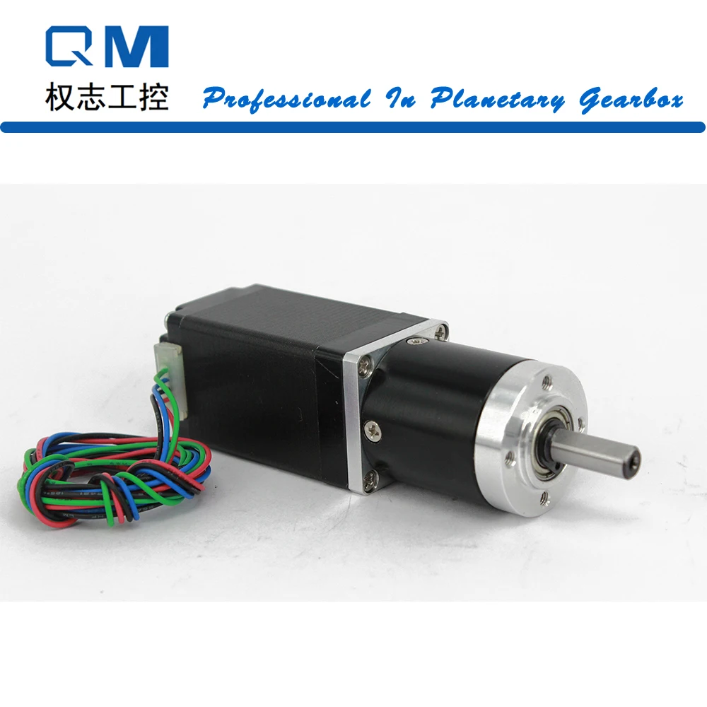 NEMA11 Planetary Reducer Gearbox Ratio 15:1 25Acrmin Stepper Motor 50mm Robot Pump 3D Printer